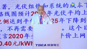 王斯成：光伏電站先進(jìn)性評(píng)估及系統(tǒng)效率評(píng)價(jià)指標(biāo)