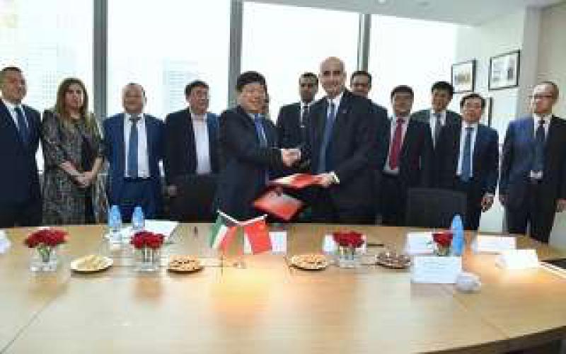 科威特石油公司（KPC）周二與中國山東煉油化工集團簽署了合作協(xié)議，以銷售科威特原油